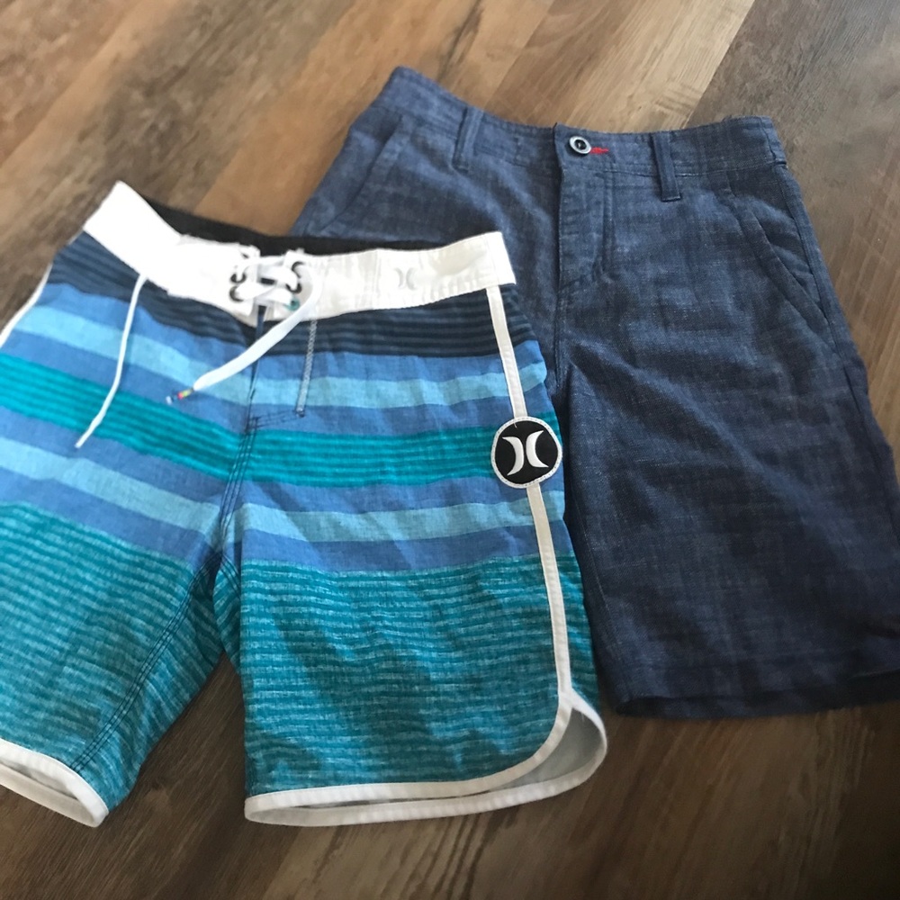 Boys Hurley and O’Neill board shorts 24